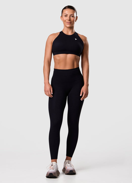 ROXI High Neck Sports Bra BLACK EDITION