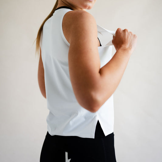 Meander Vest - White