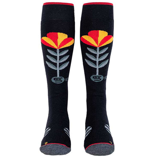 Stinky Blooming Merino Snowboard Socks