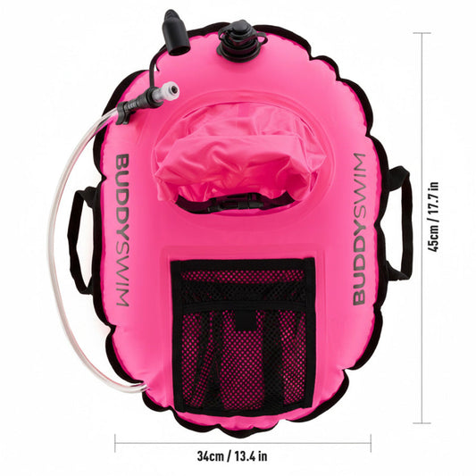 Buddyswim Hydrastation PRO Buoy Pink