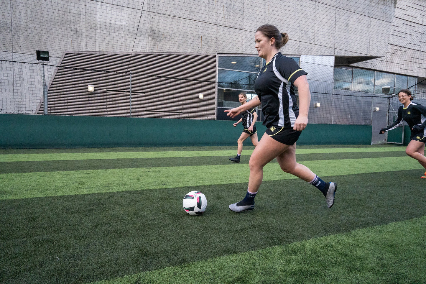 Football Training Top  - Black