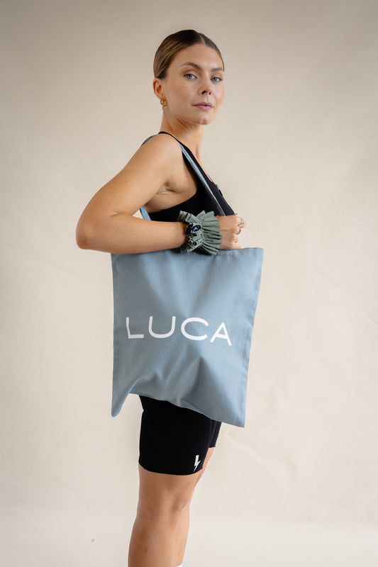 LUCA Tote Bag - Baby Blue