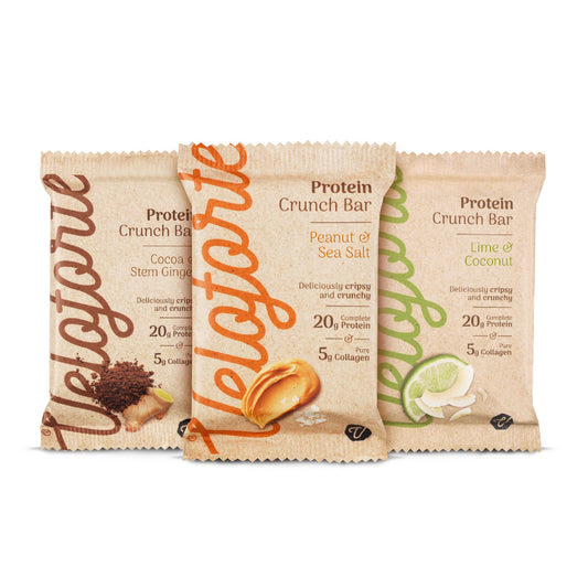 Veloforte Mixed High Protein Crunch Bars