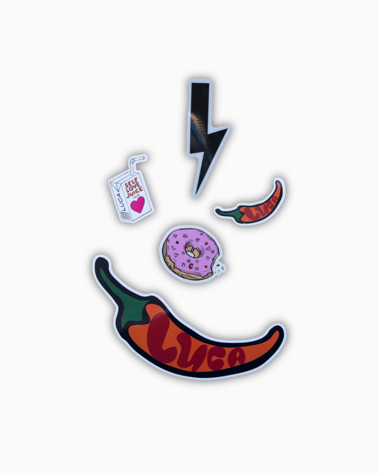 LUCA Sticker Pack (Set of 5)