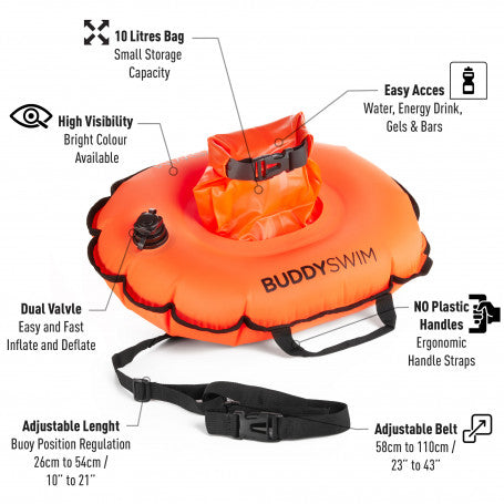 Buddyswim Hydrastation Buoy Pink