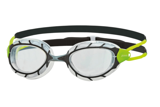 zoggs predator clear lens goggles