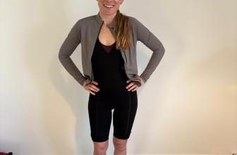 The creamiest fabric ever | LUCA Momentum Women’s Cycling Jacket – Grey